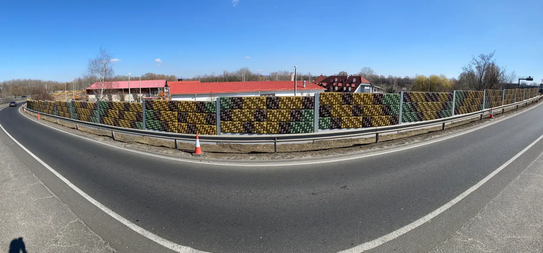 M0 autóút 73 csp lehajtóág – XTR Akusztik-F Prizma pixel, helyszíni fotó 1