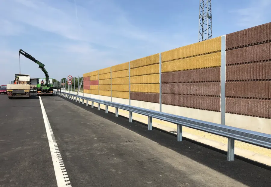 M4 autópálya Cegléd-Abony szakasz – XTR Akusztik-F, helyszíni fotó 2