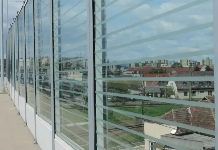 Miskolc Y híd – MDS üveg, helyszíni fotó 3