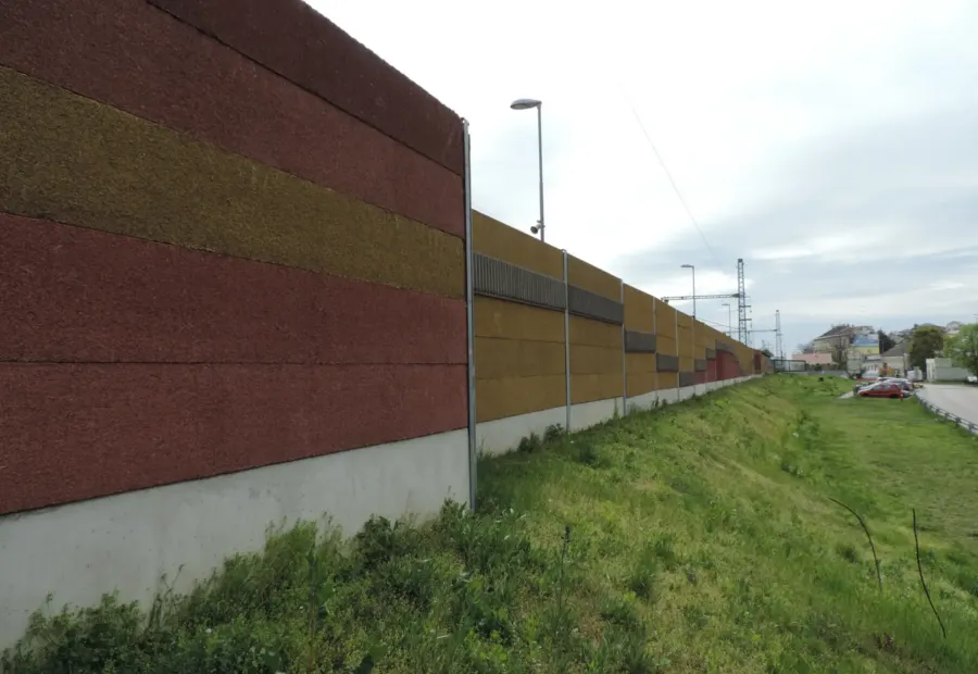 Kelenföld–Százhalombatta vasúti vonalszakasz – XTR Akusztik-F, Üvegpanel, helyszíni fotó 3