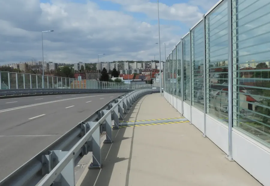 Miskolc Y híd – MDS üveg, helyszíni fotó 4