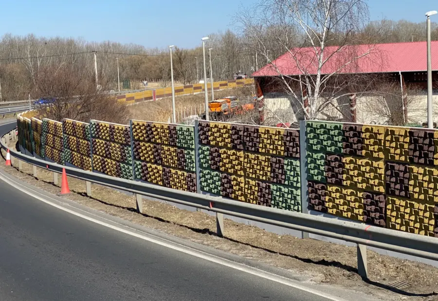 M0 autóút 73 csp lehajtóág – XTR Akusztik-F Prizma pixel, helyszíni fotó 4