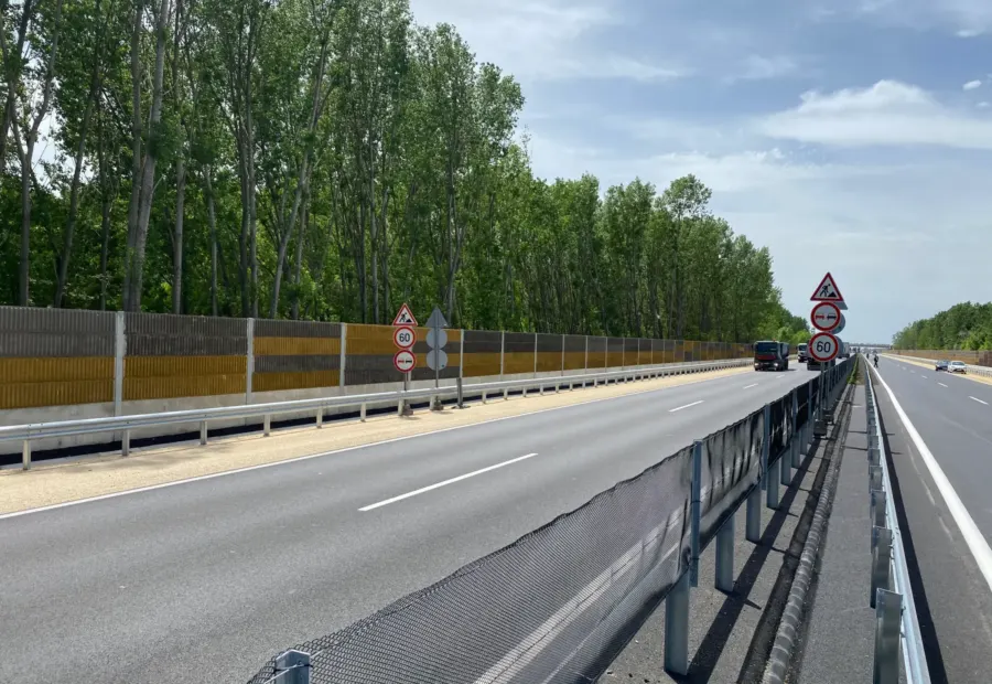 M4 autópálya Cegléd-Abony szakasz – XTR Akusztik-F, helyszíni fotó 5