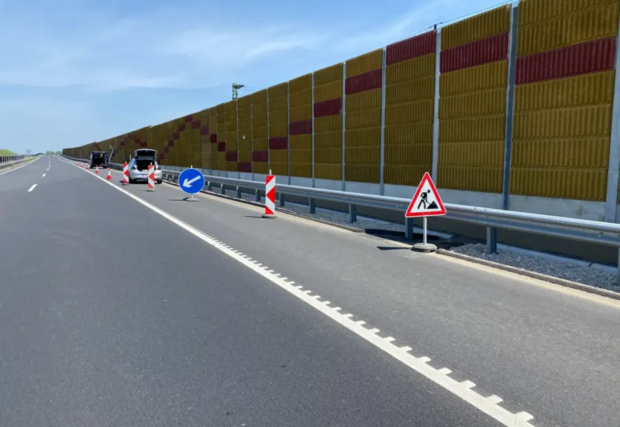M30 autópálya Miskolc-Tornyosnémeti – XTR Akusztik-F, XTR Akusztik-2, MDS üveg, helyszíni fotó 10