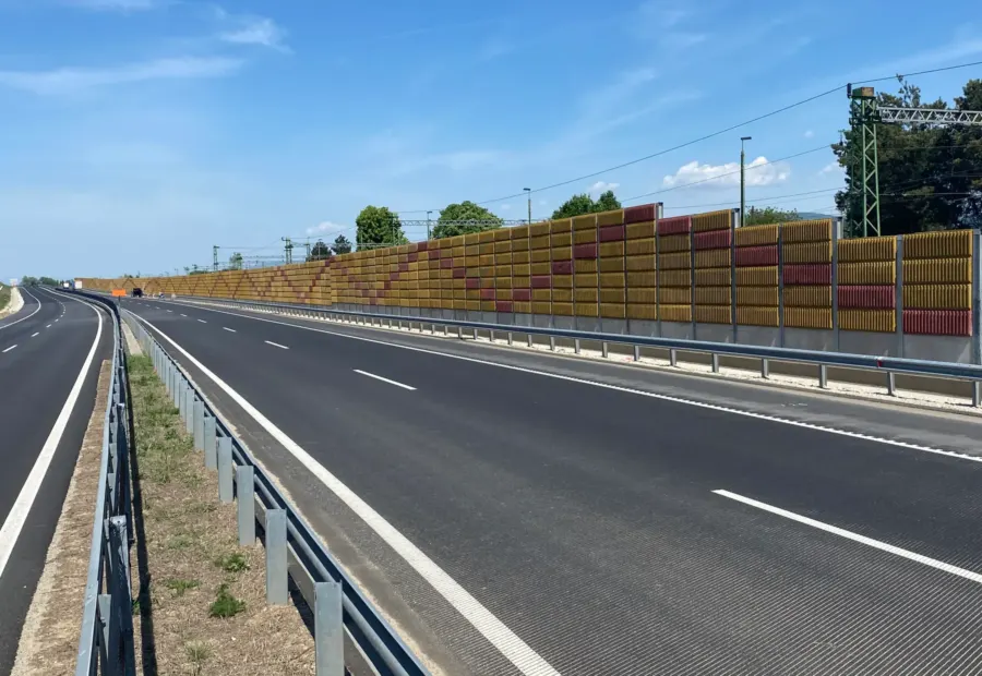 M30 autópálya Miskolc-Tornyosnémeti – XTR Akusztik-F, XTR Akusztik-2, MDS üveg, helyszíni fotó 13